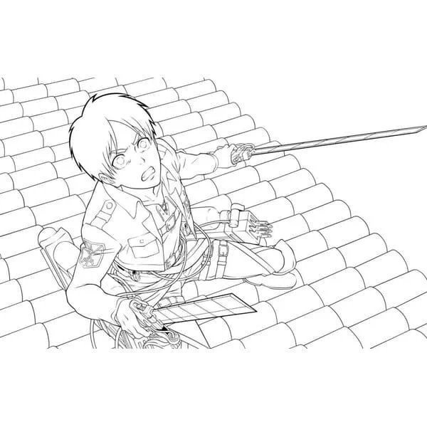 Attack On Titan AOT Ausmalbilder 41