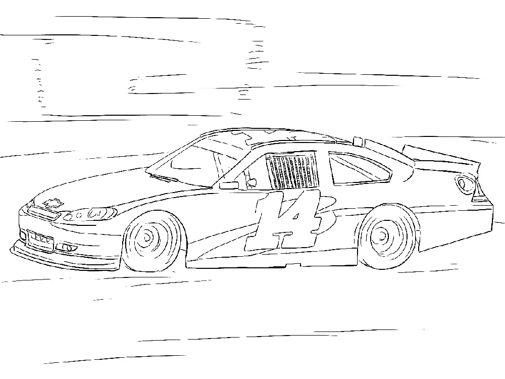 Autosport Coloring Pages 13