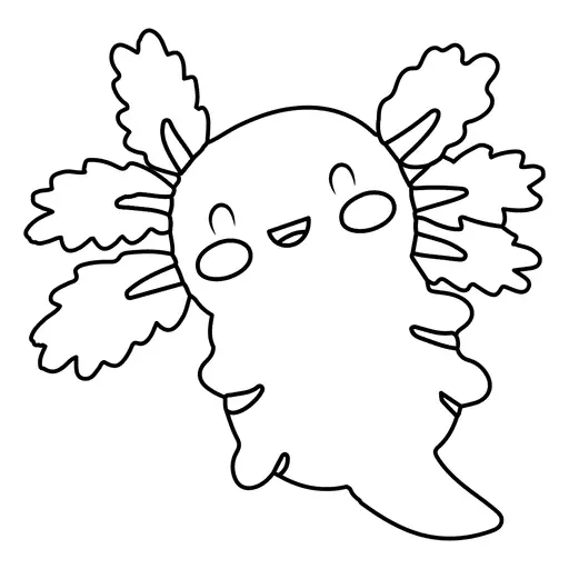 Axolotl Para Colorear 21