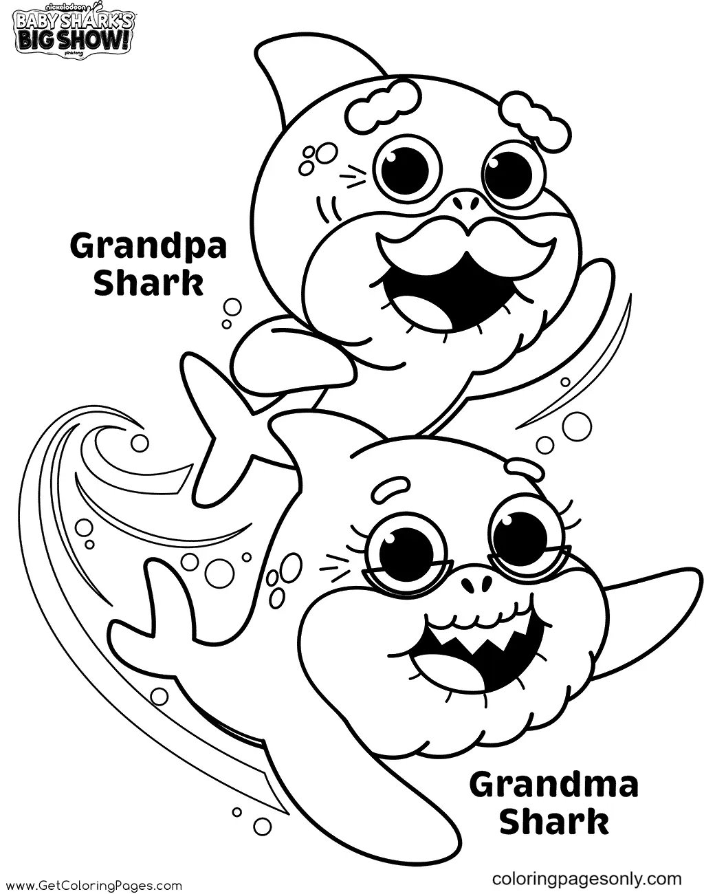 Baby Shark Coloring Pages 24