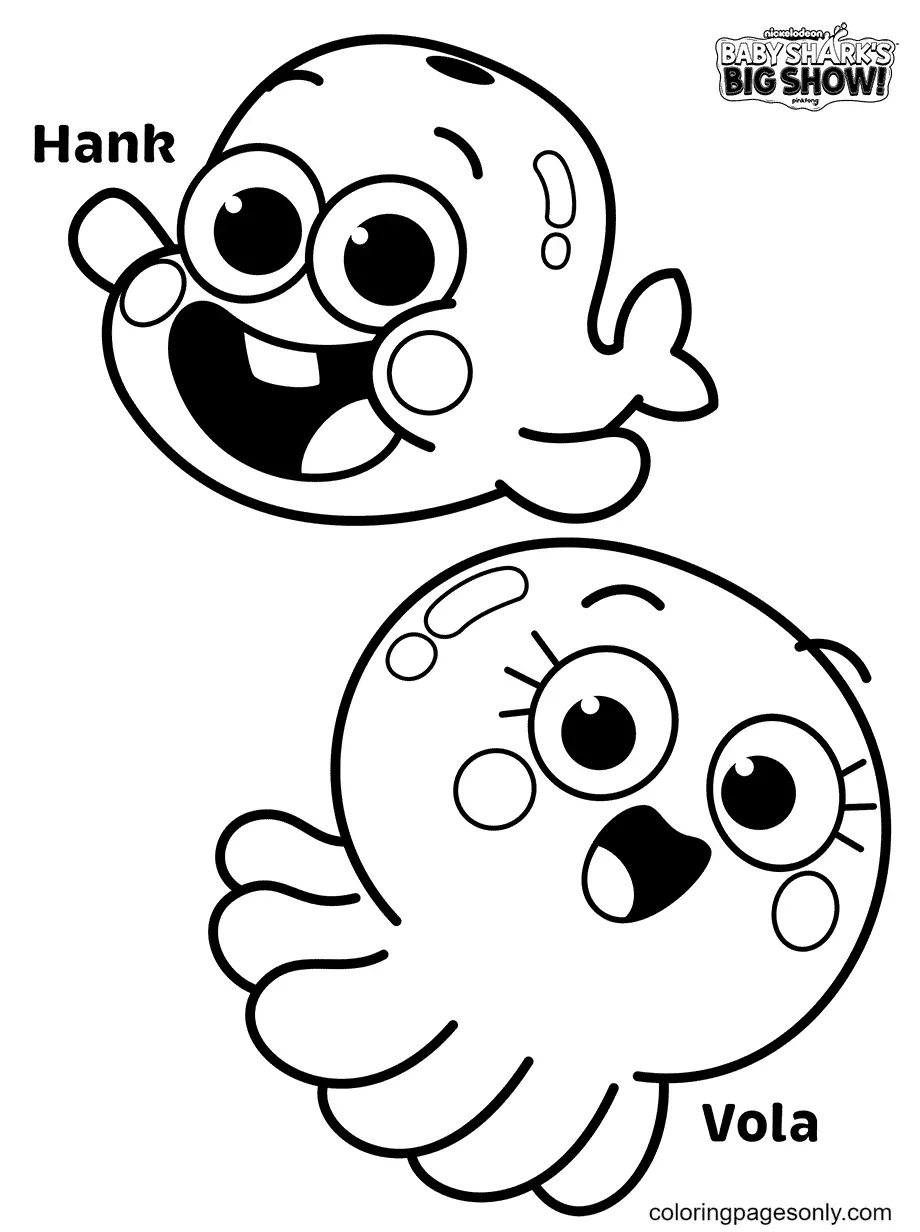 Baby Shark Coloring Pages 58