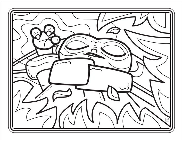 Desenhos de Baby Yoda Para Colorir 30
