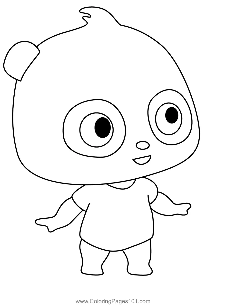BabyBus Coloring Pages
