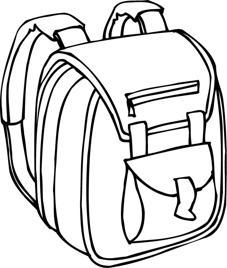 Mochila Para Colorear 58