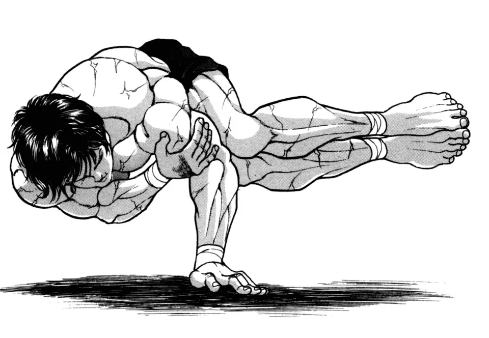 Baki Hanma Coloring Pages 3