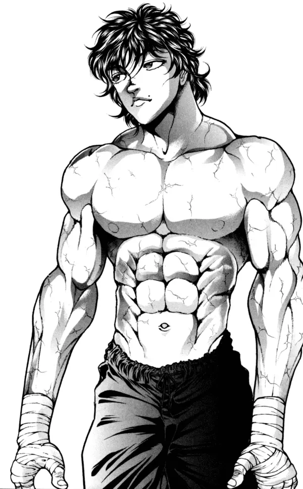 Baki Hanma Coloring Pages 4