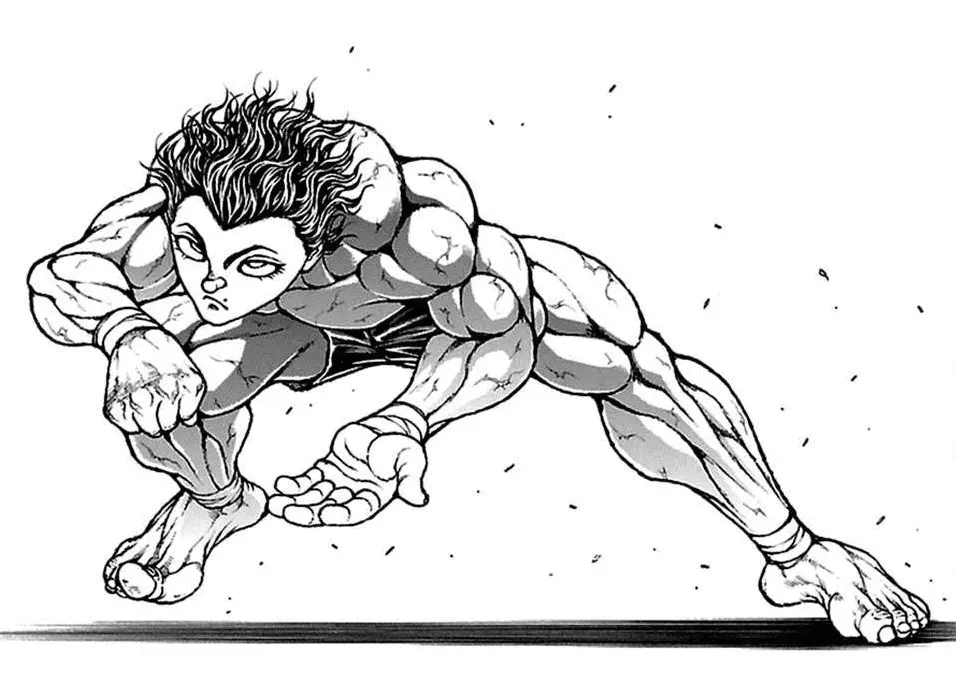 Baki Hanma Coloring Pages 8