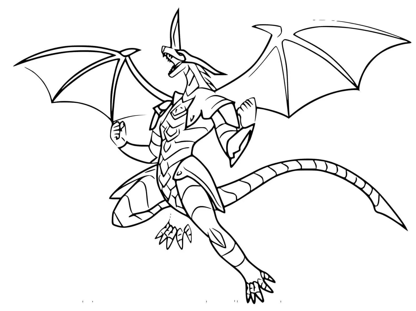 Bakugan Coloring Pages 1
