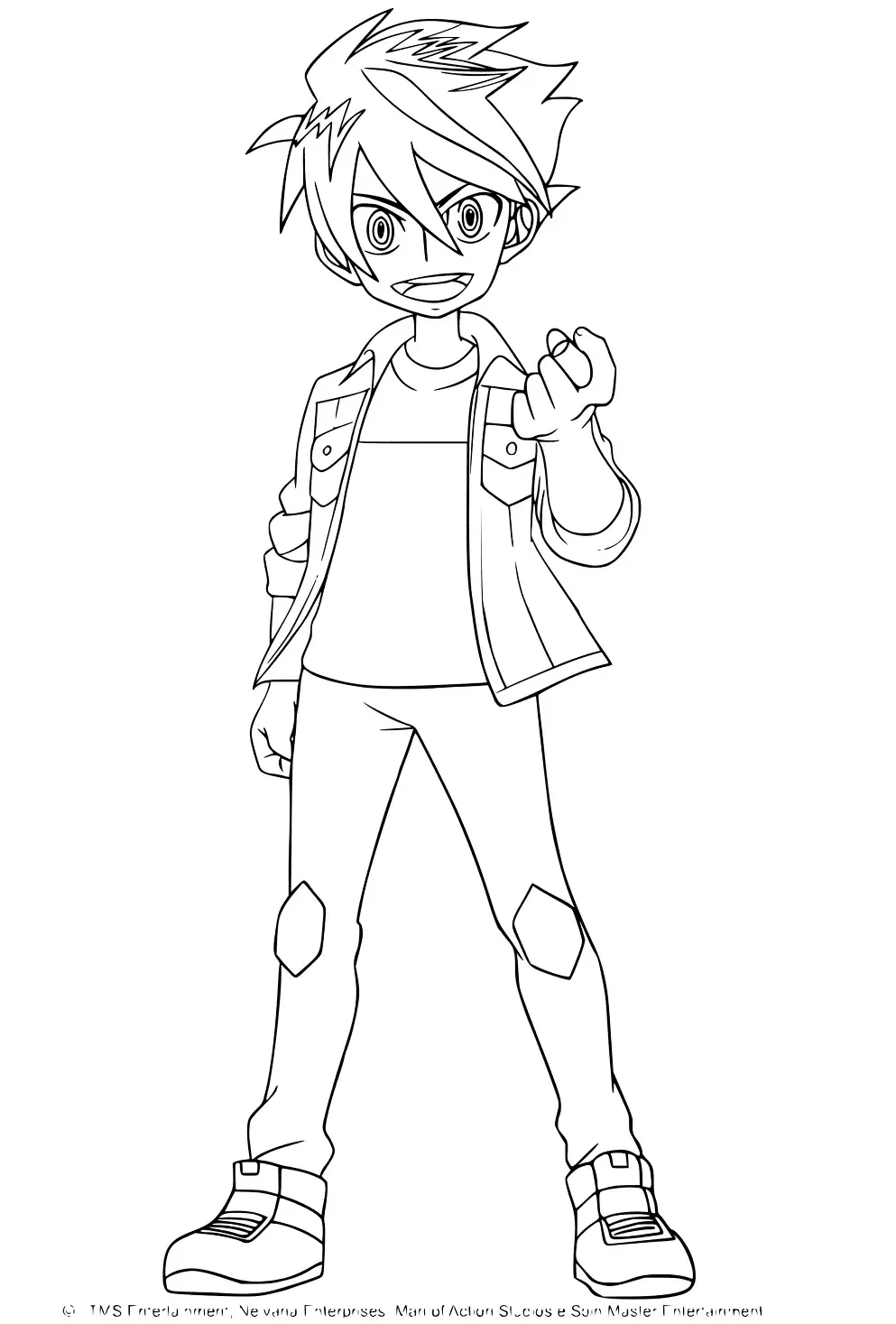 Bakugan Coloring Pages 16