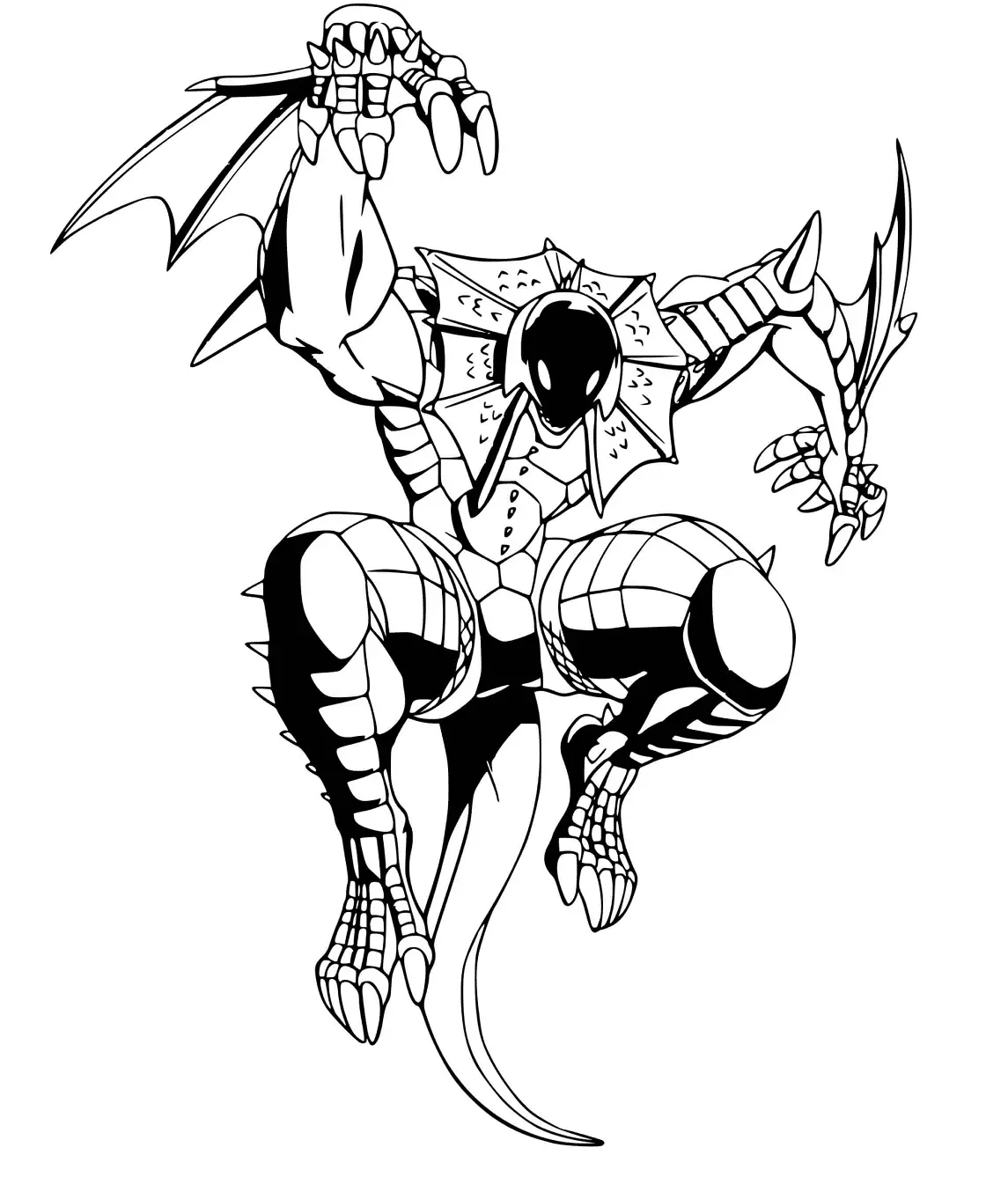 Bakugan Coloring Pages 20
