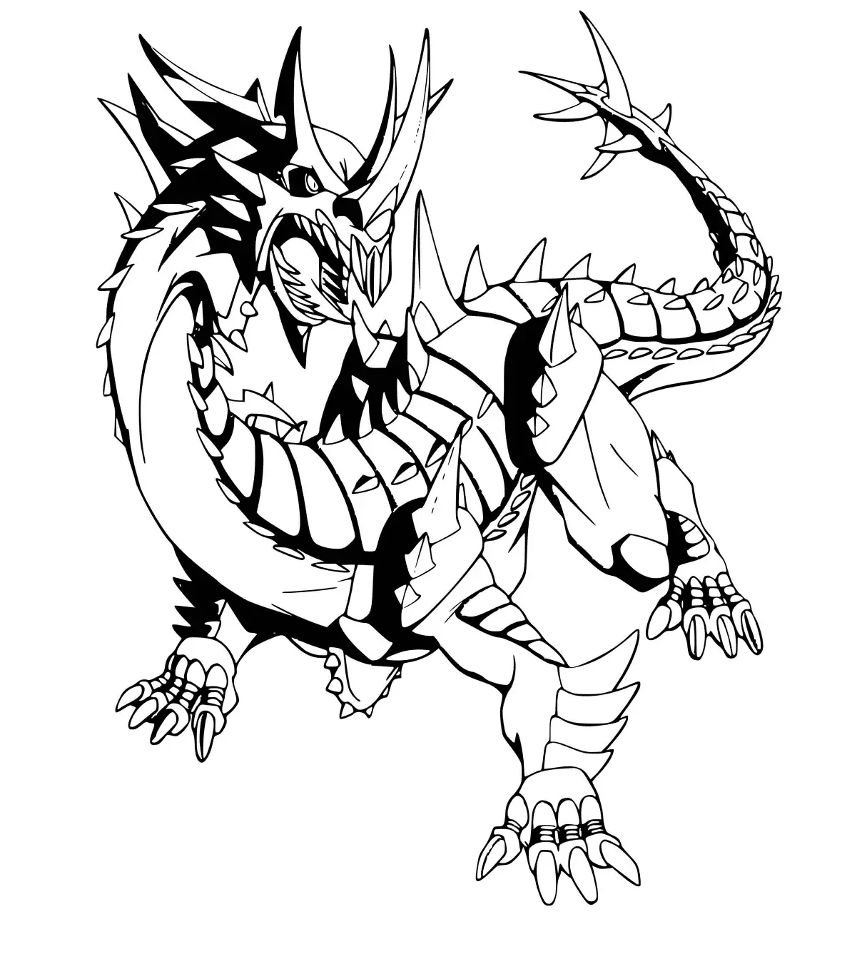 Bakugan Coloring Pages 22