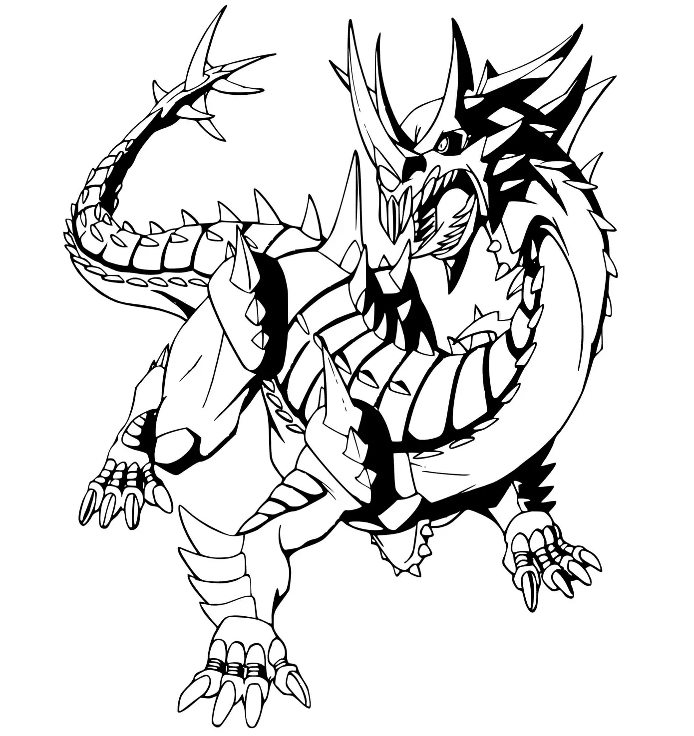 Bakugan Coloring Pages 23
