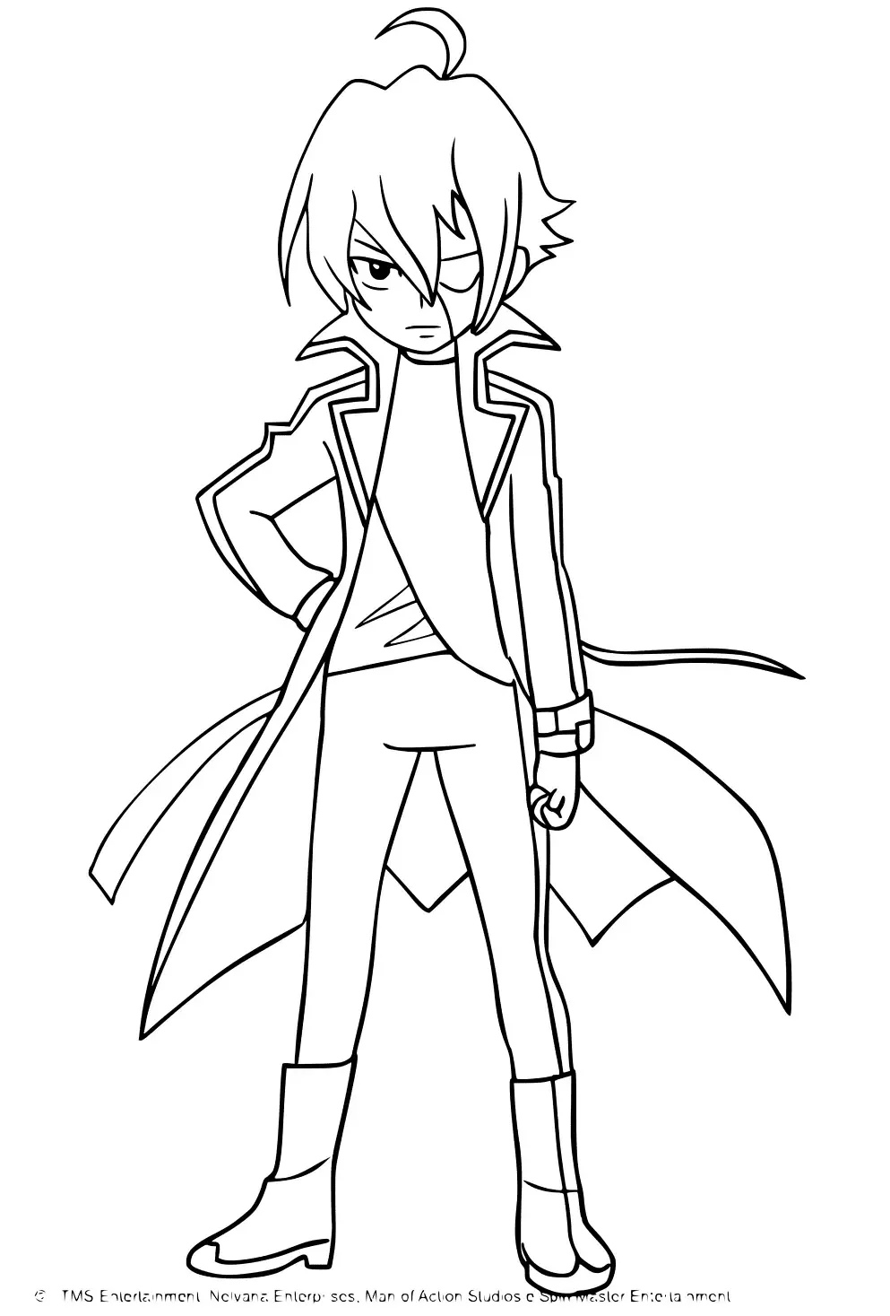 Bakugan Coloring Pages 30