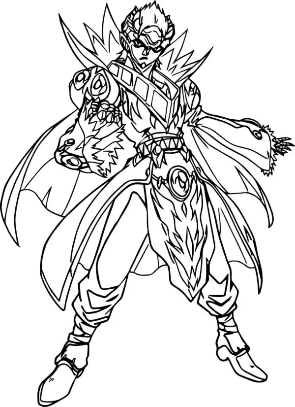 Bakugan Coloring Pages 32