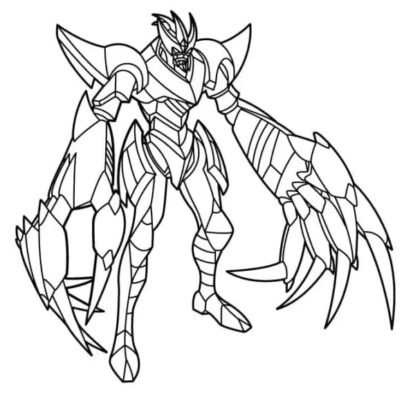 Bakugan Coloring Pages 7