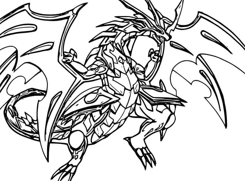Bakugan Coloring Pages 9