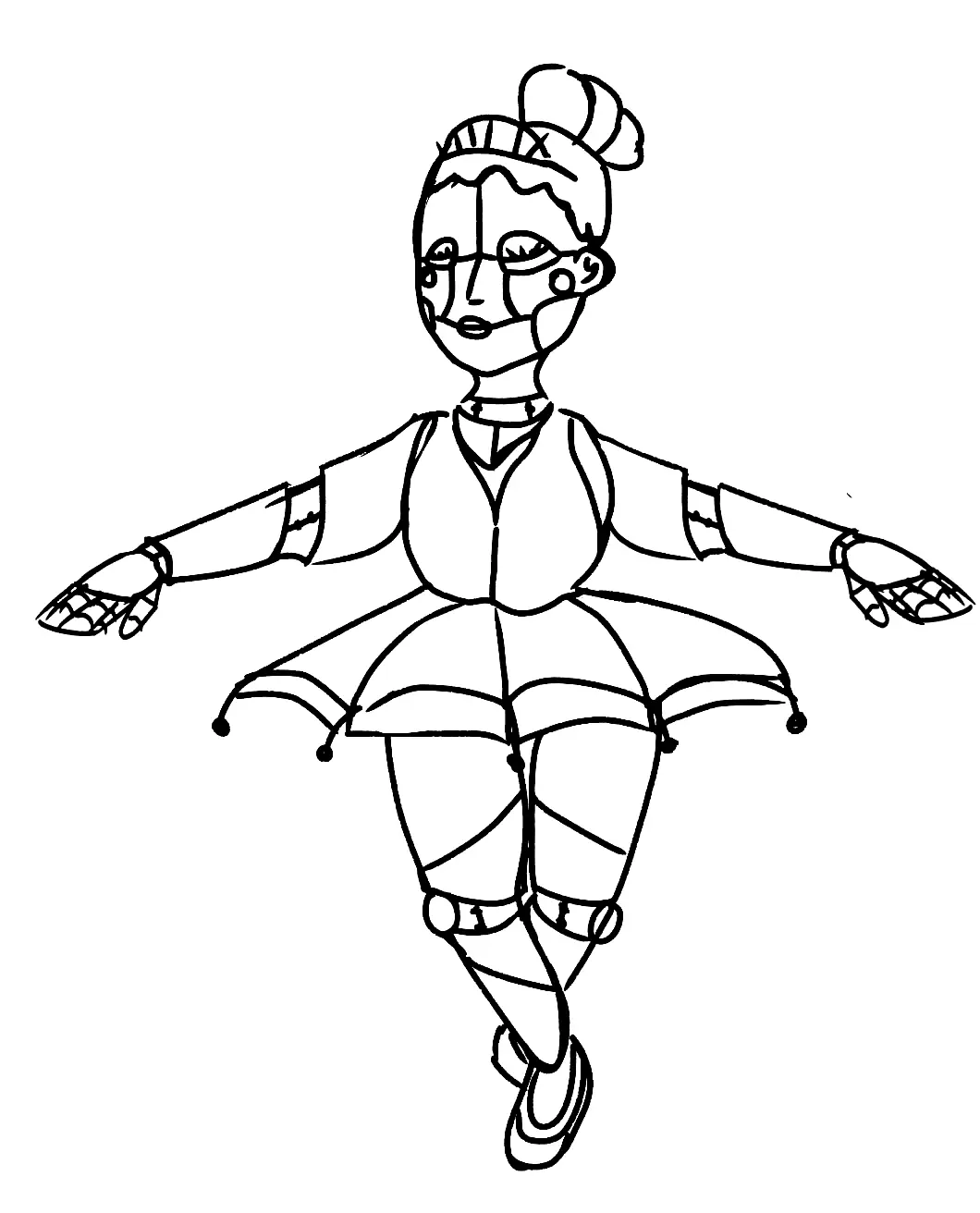 Ballora Ausmalbilder