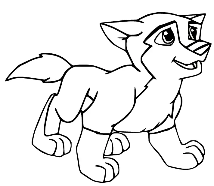Balto Ausmalbilder 1