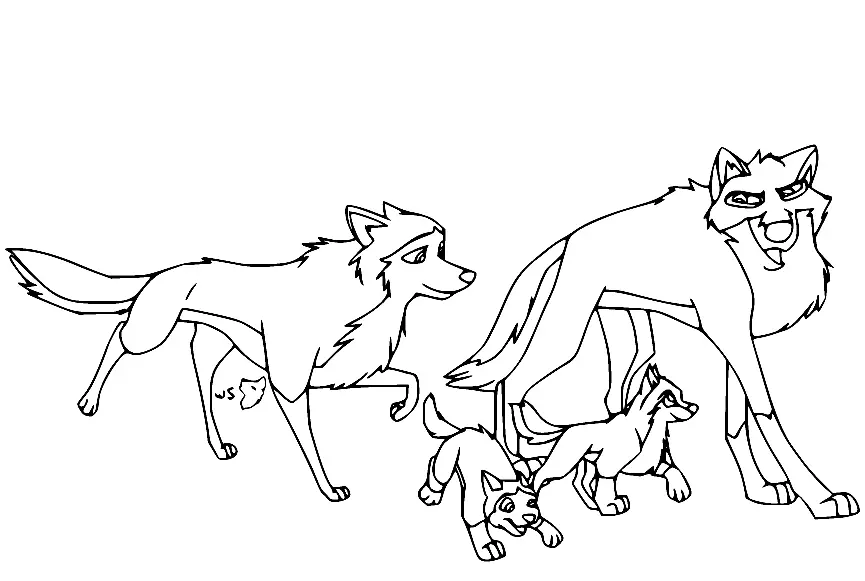 Balto Ausmalbilder 23