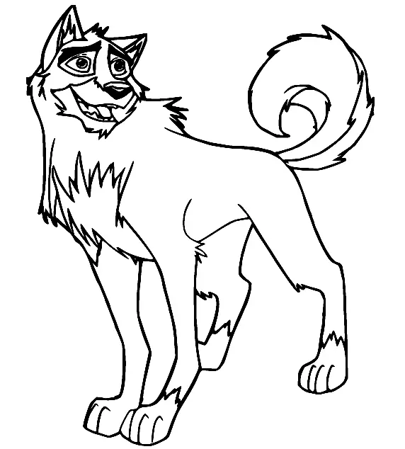 Balto Ausmalbilder 39