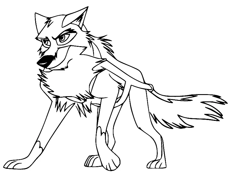 Balto Ausmalbilder 47