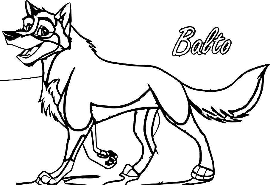 Balto Ausmalbilder 6