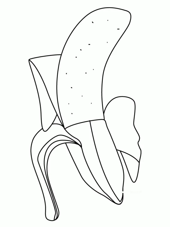 Banana Coloring Pages 29