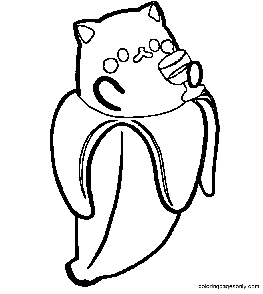 Bananya Ausmalbilder 25
