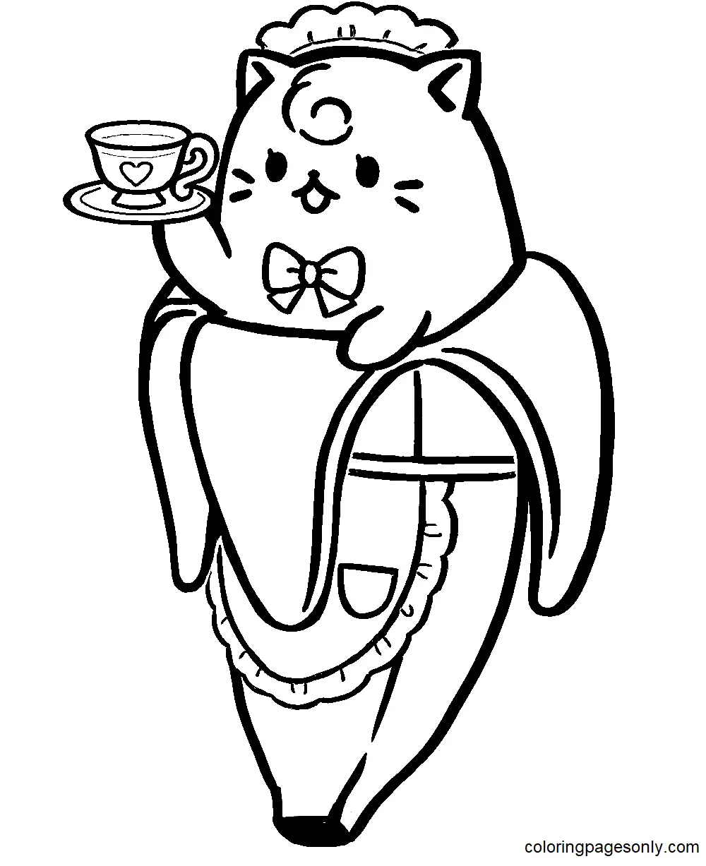 Bananya Ausmalbilder 34