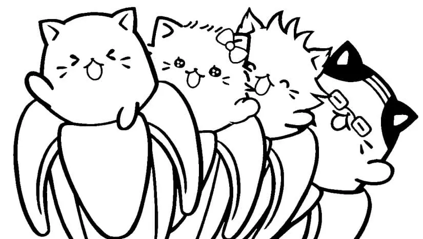 Bananya Ausmalbilder 40