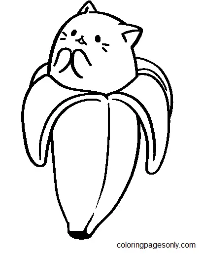 Bananya Ausmalbilder 44