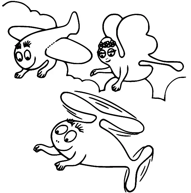 Desenhos de Barbapapa Para Colorir 51