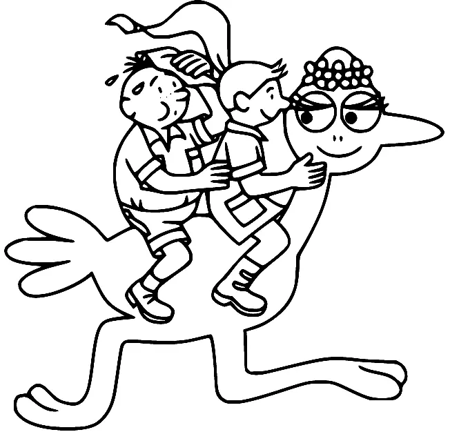 Desenhos de Barbapapa Para Colorir 54