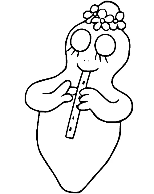 Barbapapa Para Colorear 56
