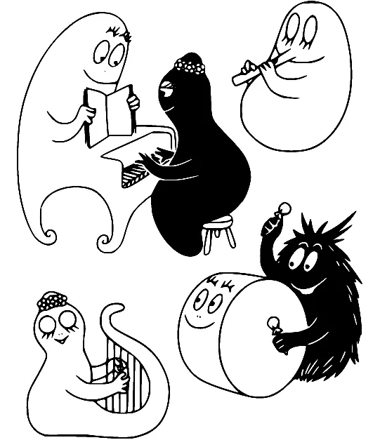 Barbapapa Ausmalbilder 63