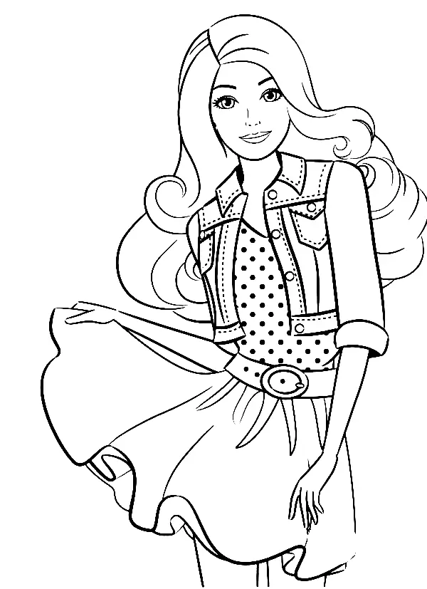 Barbie Ausmalbilder 10