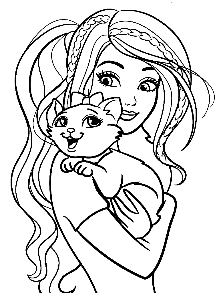 Barbie Ausmalbilder 15
