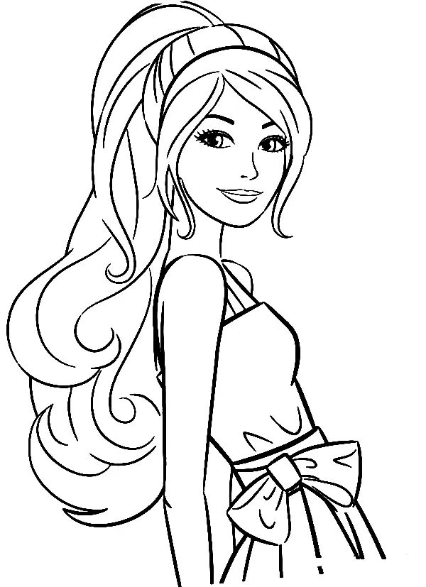 Barbie Ausmalbilder 17
