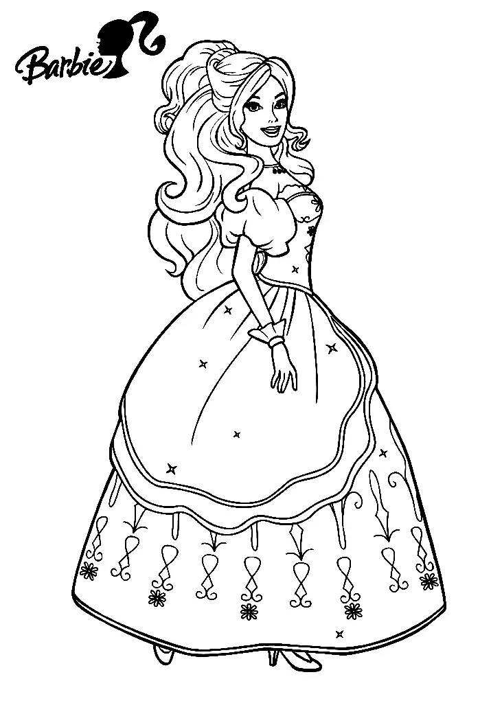 Barbie Ausmalbilder 21