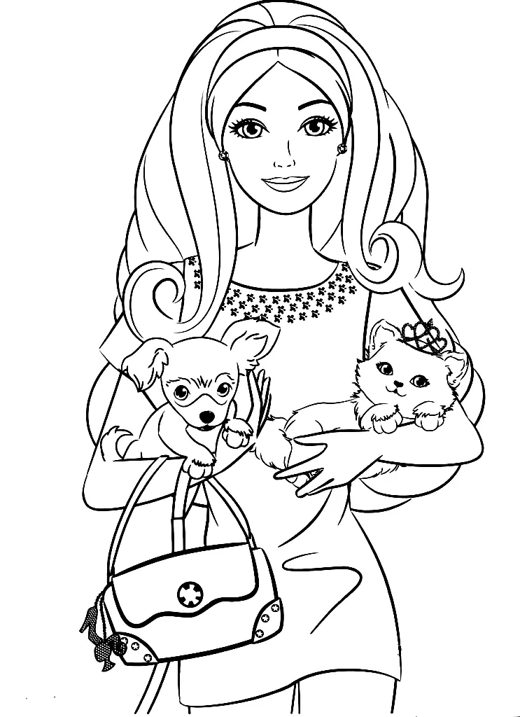 Barbie Ausmalbilder 27