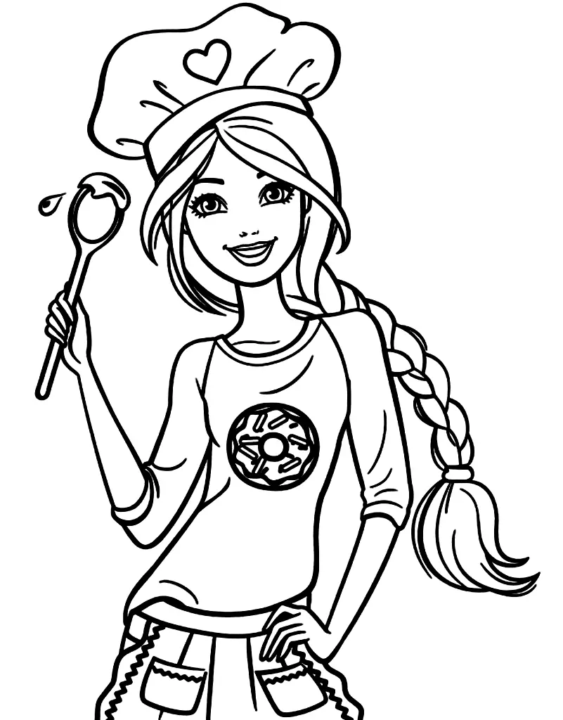Barbie Ausmalbilder 32