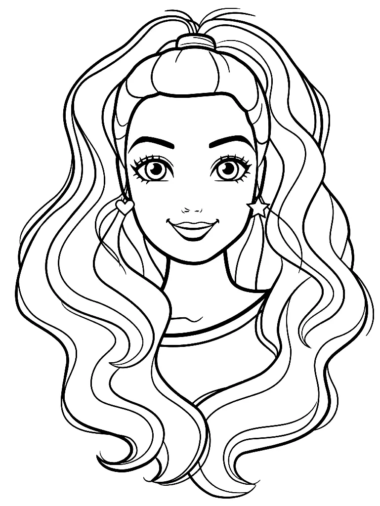 Barbie Ausmalbilder 4
