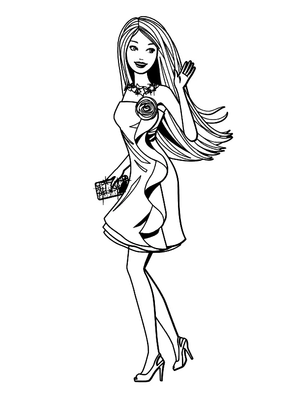 Barbie Ausmalbilder 42