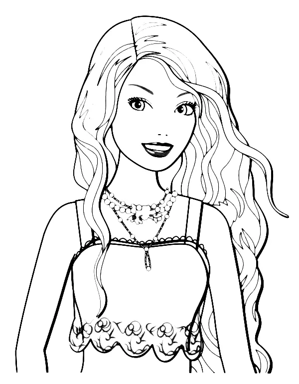Barbie Ausmalbilder 68