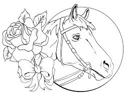 Barbie Horse Coloring Pages 61