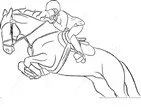 Barbie Horse Coloring Pages 63