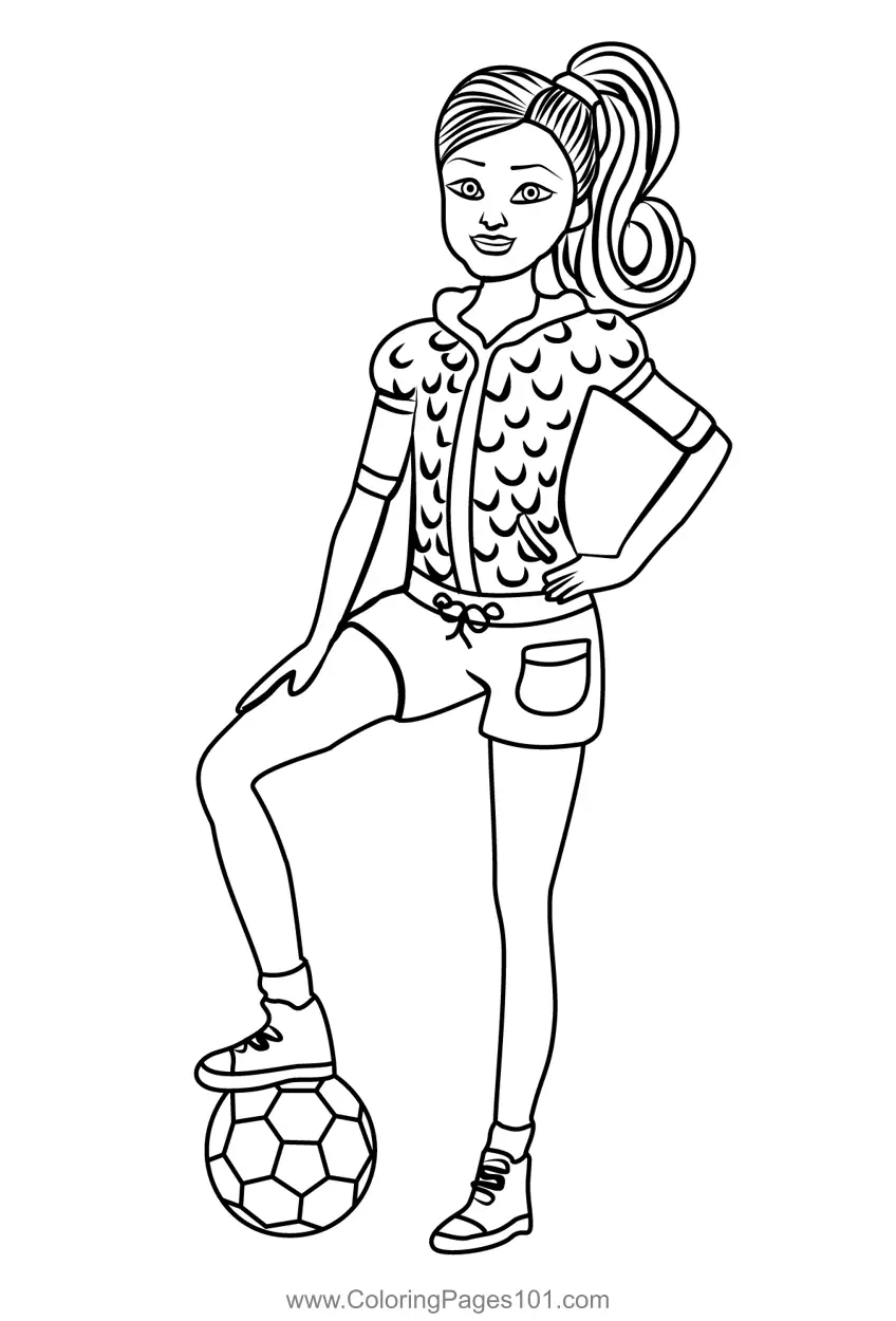 Barbie Vida Na Casa Dos Sonhos Para Colorir 5