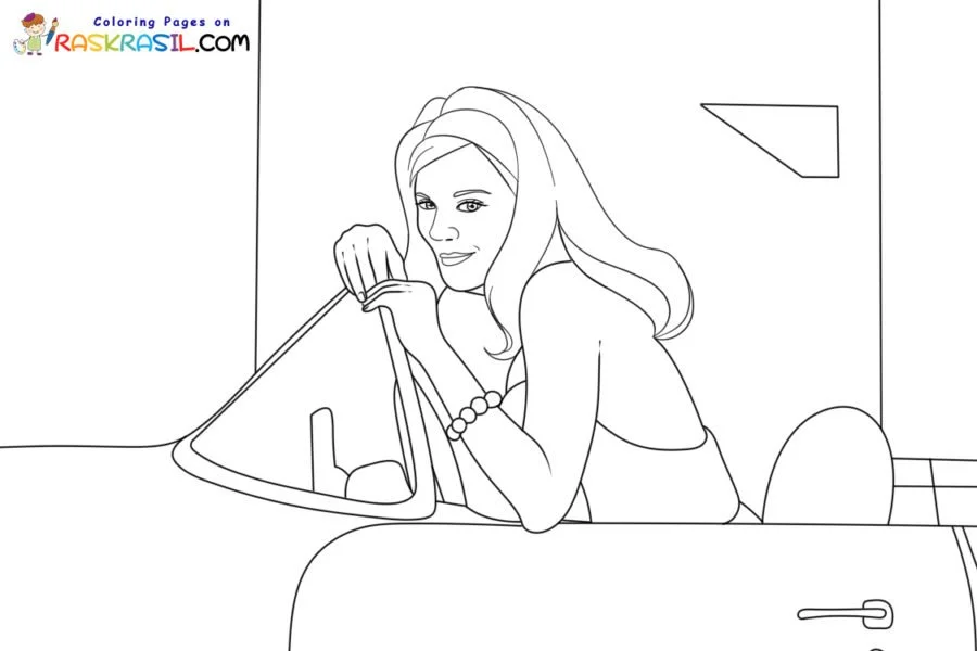 Barbie Movie Coloring Pages 12