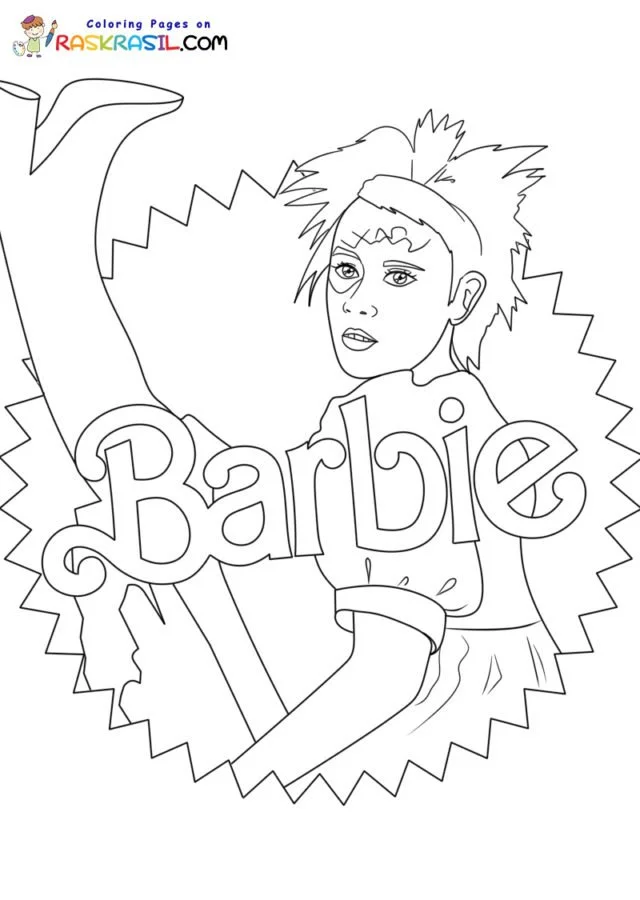 Barbie Movie Coloring Pages 19