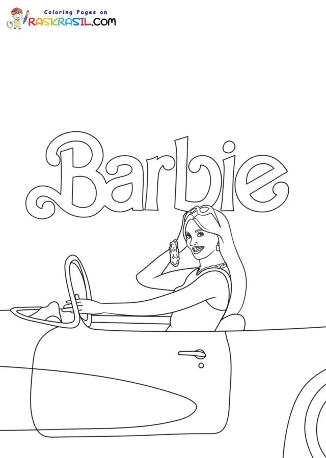 Barbie Movie Coloring Pages 7